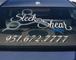 Speak and Shear Salon Car